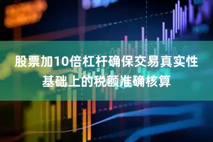 股票加10倍杠杆确保交易真实性基础上的税额准确核算